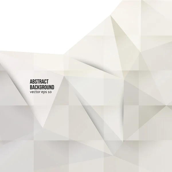 Vector abstrakt bakgrund. Origami geometriska — Stock vektor