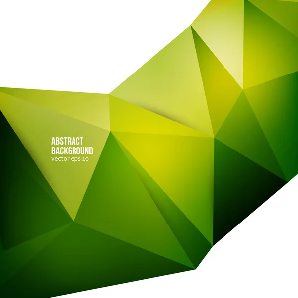 Fundo abstrato vetorial. Origami geométrico — Vetor de Stock