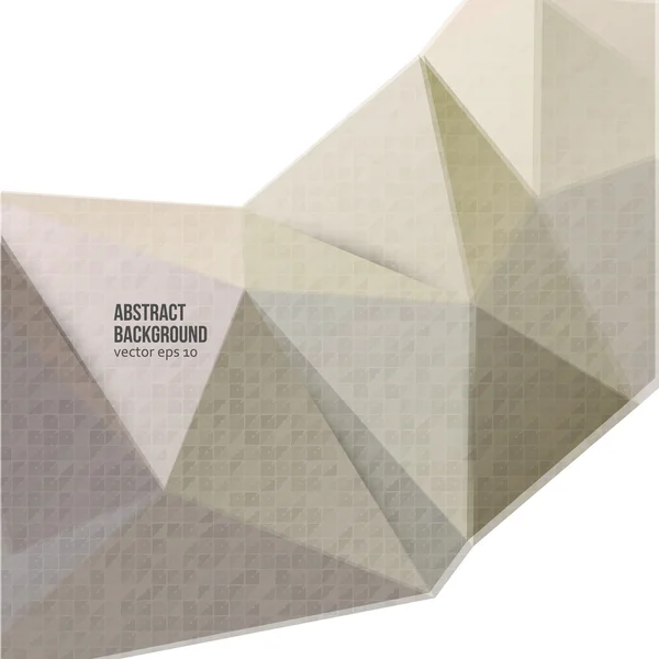 Vector abstrakt bakgrund. Origami geometriska — Stock vektor