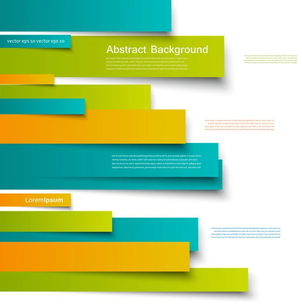 Vector ontwerp. Abstracte lijnen brochure kaart — Stockvector