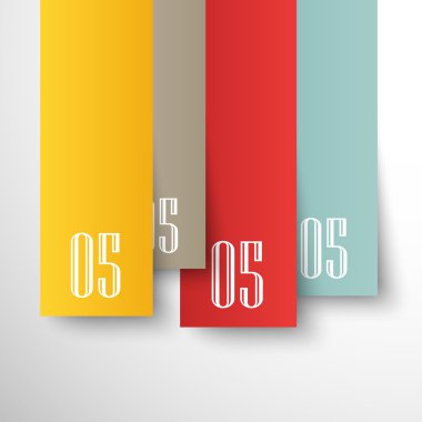 Boş dikdörtgen etiket kümesi. Akut köşeleri