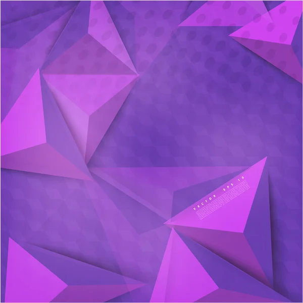 Fond vectoriel triangle polygone abstrait . — Image vectorielle