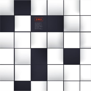 gri küpleri soyut geometrik şekil vektör.