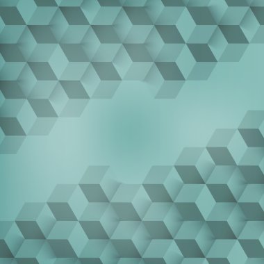 gri küpleri soyut geometrik şekil vektör.