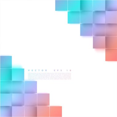 gri küpleri soyut geometrik şekil vektör.