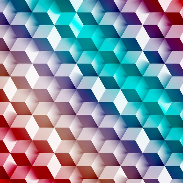 Vector Forme géométrique abstraite à partir de cubes gris . — Image vectorielle