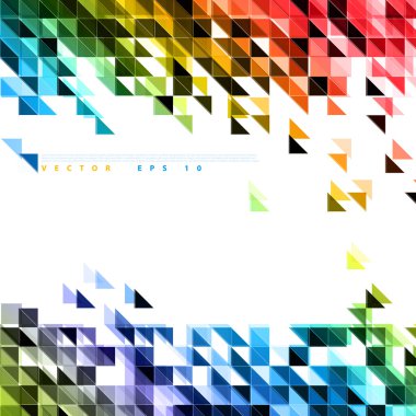 Vektör arka plan soyut çokgen üçgen.