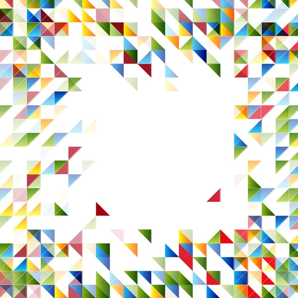 Vector background abstract polygon triangle. — Stock Vector