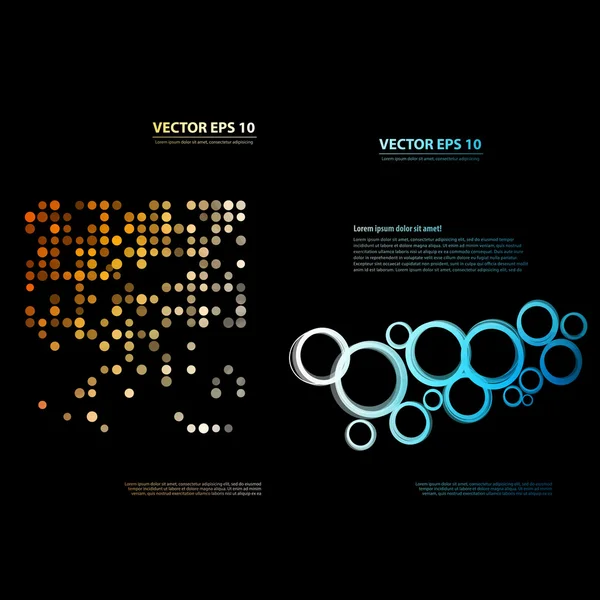 Vector abstracte kleurrijke achtergrond. Kleurencirkel — Stockvector