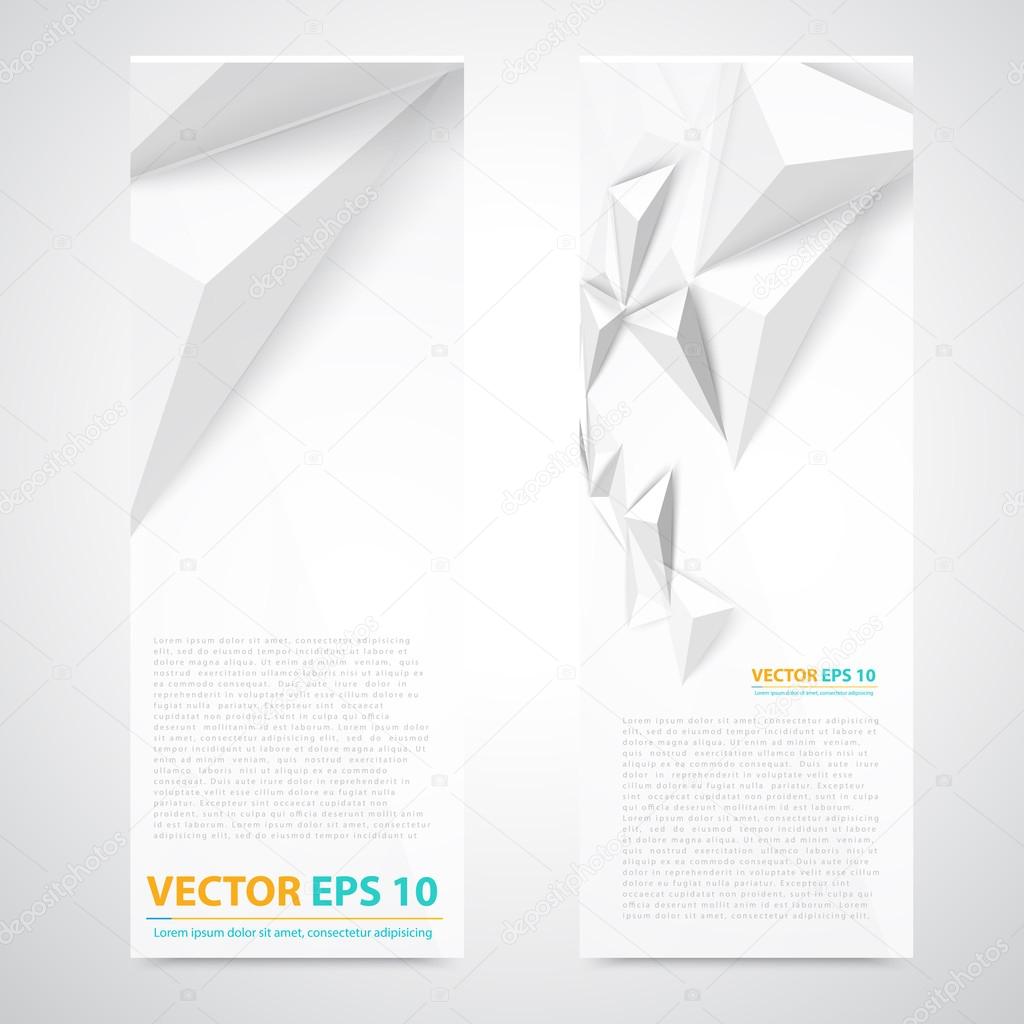 Flyer template header design.