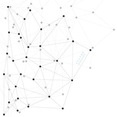 vektör ağ arka plan soyut çokgen üçgen.