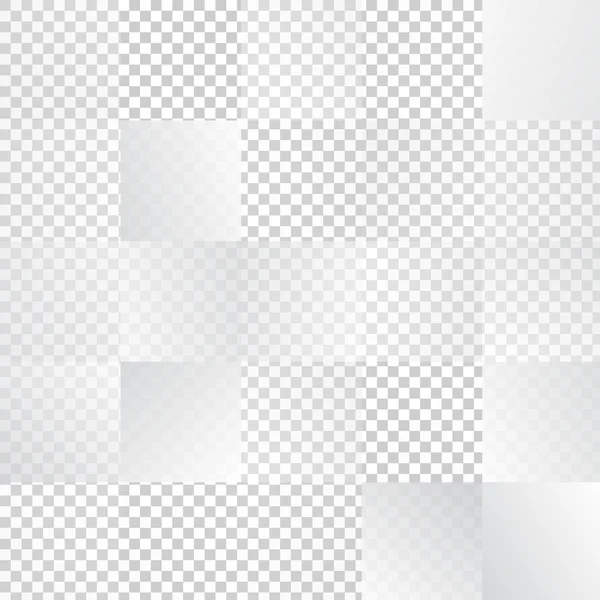 灰色のキューブから抽象的な幾何学的図形をベクトルします。. — ストックベクタ