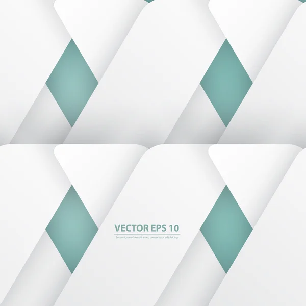 Vector design with triangles on the grey — Stock Vector