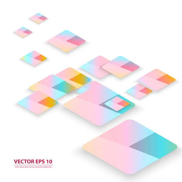 Vector design rhombus — Stock Vector