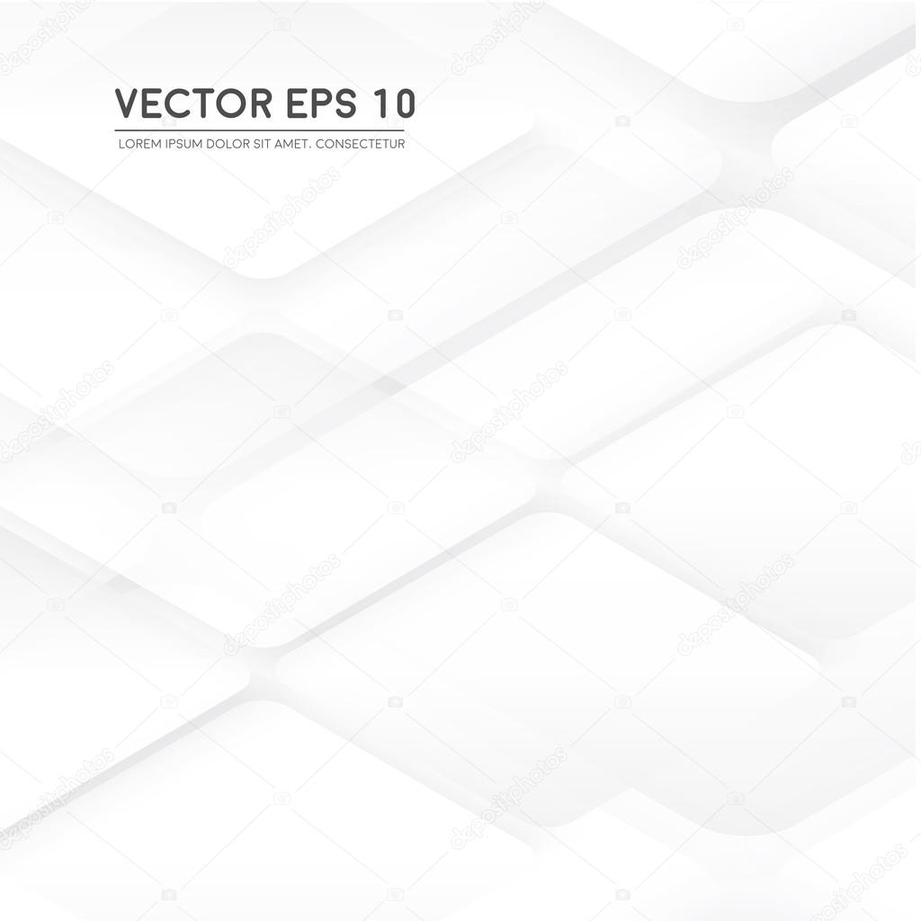 Vector design with rhombus on the grey