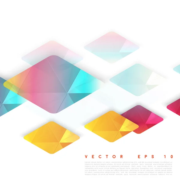 Vector design rhombus — Stock vektor