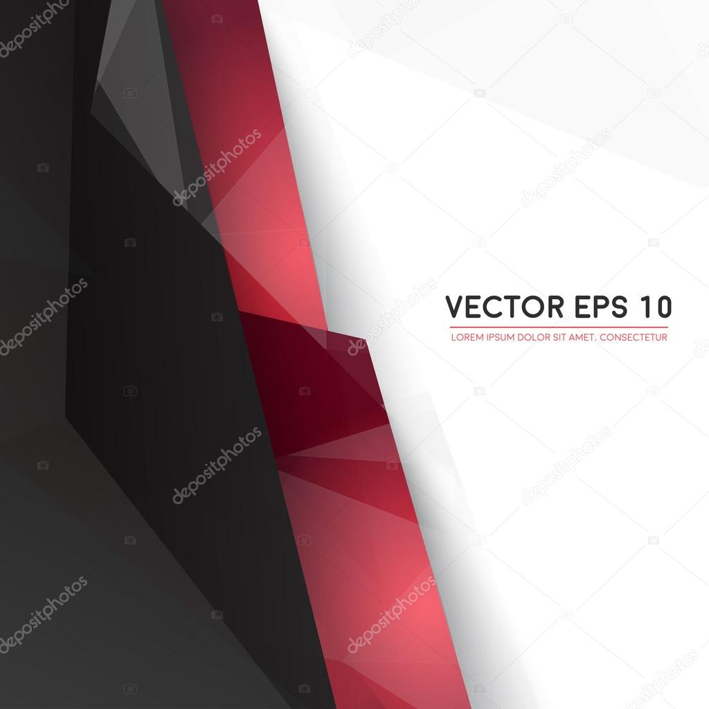 Vector background abstract polygon triangles.