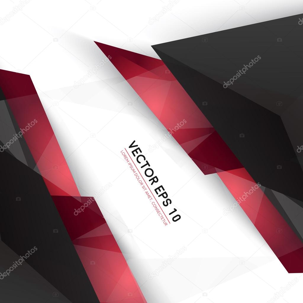 Vector background abstract polygon triangles.