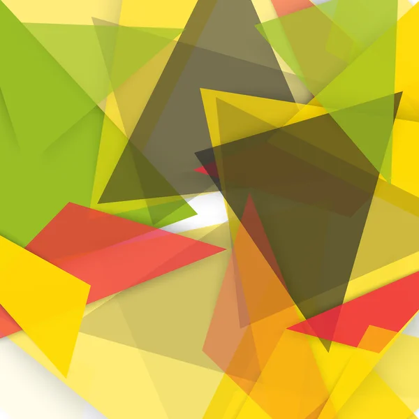 Fondo vectorial triángulos poligonales abstractos . — Vector de stock