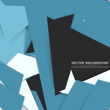 arka plan soyut çokgen üçgenler vektör.