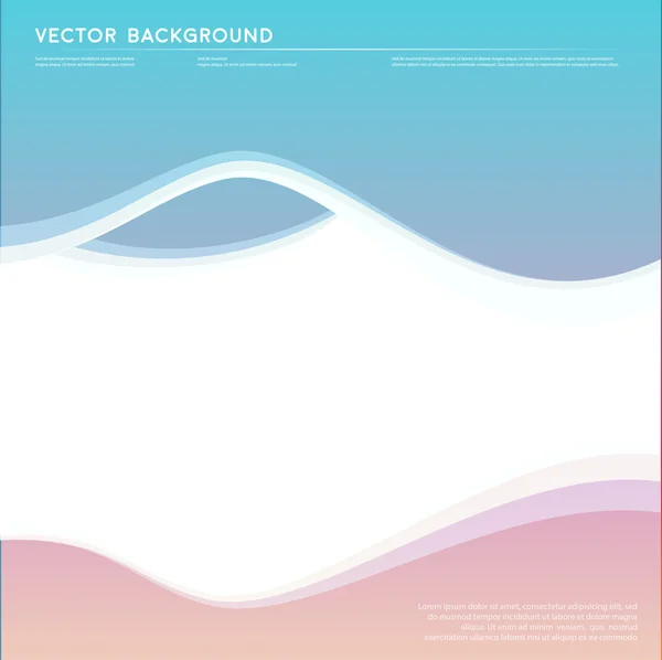 Vector Abstract blue background. — Stock Vector