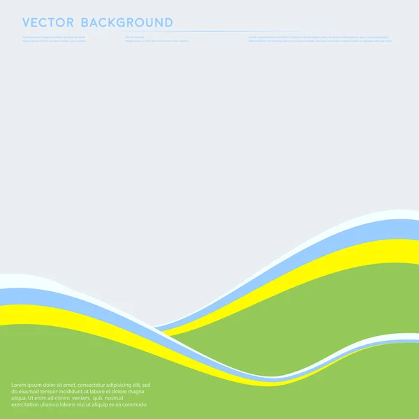 Vektor abstrakt blå bakgrund. — Stock vektor