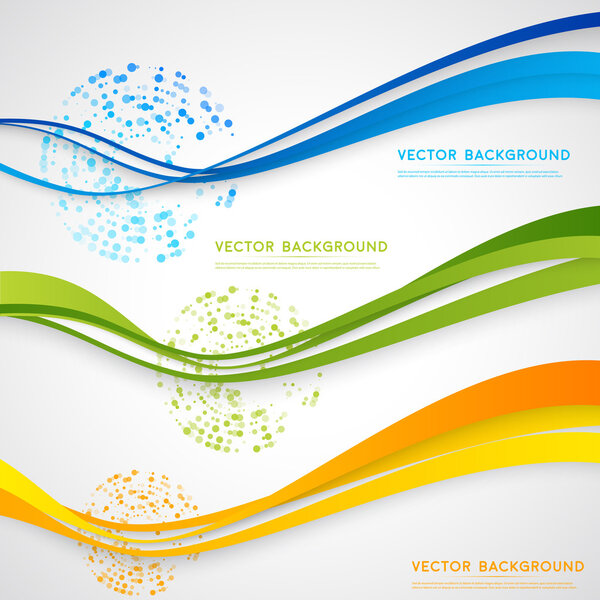 Vector abstract background design.