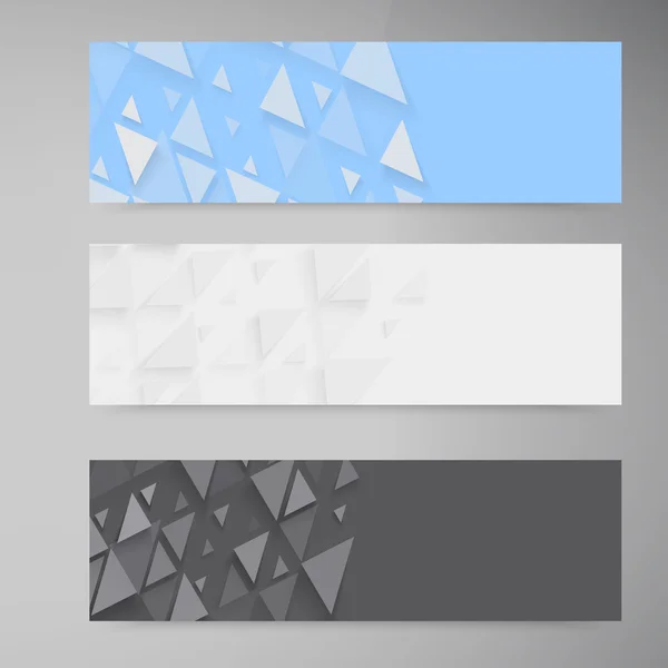 Vector banners and squares. Color set — Stock Vector