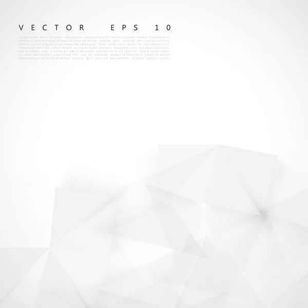 Vektor bakgrund abstrakt polygon triangel. — Stock vektor