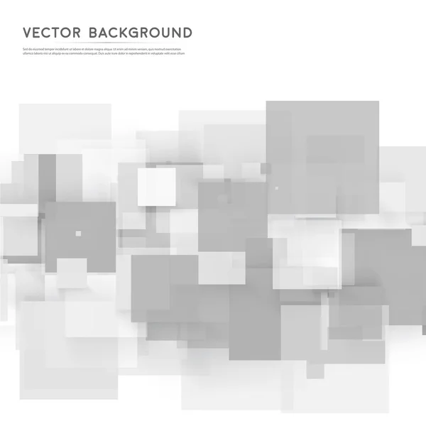 Sfondo vettoriale quadrati astratti . — Vettoriale Stock