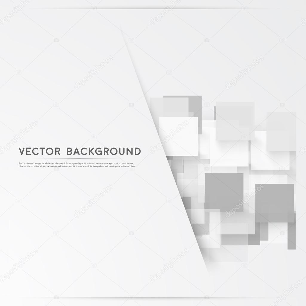 Vector background abstract squares.