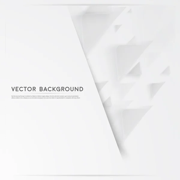 Vector achtergrond abstracte veelhoek driehoek. — Stockvector