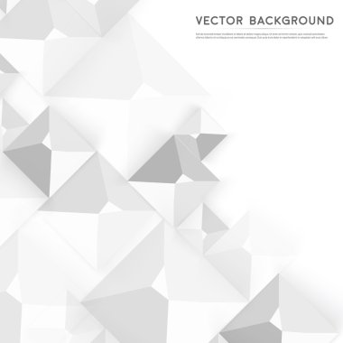 gri küpleri soyut geometrik şekil vektör.