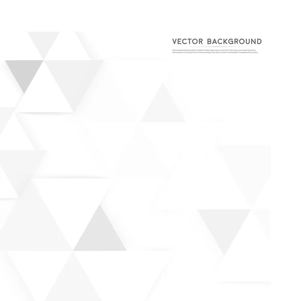 Vektor Hintergrund abstraktes Polygon-Dreieck. — Stockvektor