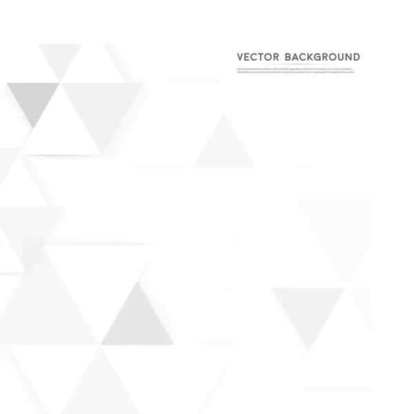 Vector achtergrond abstracte veelhoek driehoek. — Stockvector