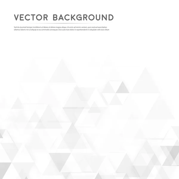 Vector achtergrond abstracte veelhoek driehoek. — Stockvector