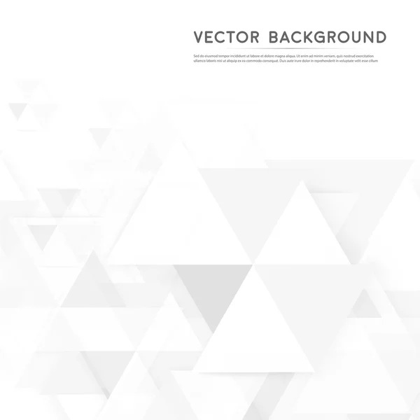 Vektorové pozadí abstraktní mnohoúhelník trojúhelník. — Stockový vektor