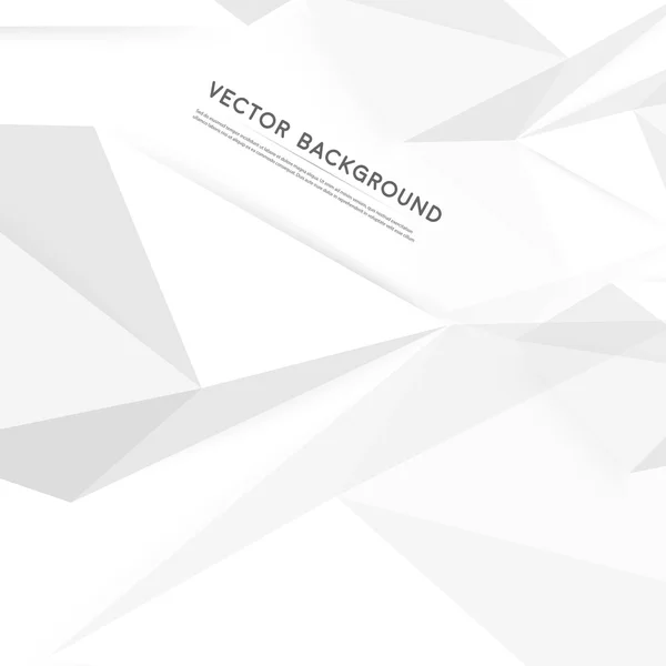 Vektorové pozadí abstraktní mnohoúhelníků trojúhelníky. — Stockový vektor