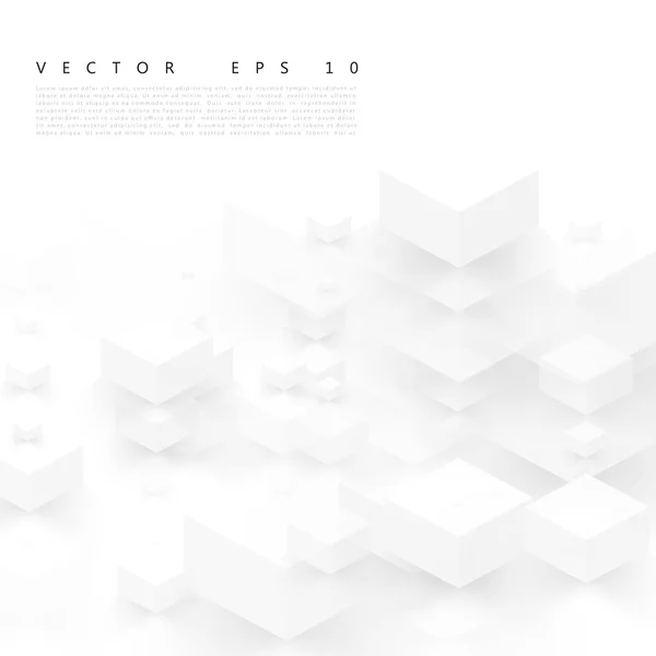 Vektor Hintergrund abstrakte Quadrate. — Stockvektor