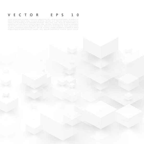 Vector background abstract squares.