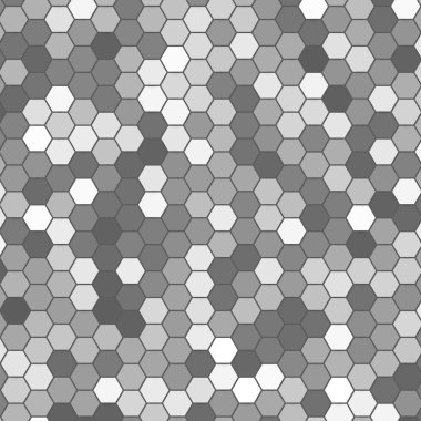 Soyut 3d altıgen vektör