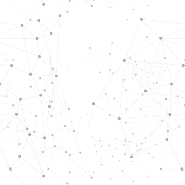 Vector netwerk achtergrond abstracte veelhoek driehoek. — Stockvector