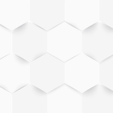 vektör soyut renk 3d altıgen.