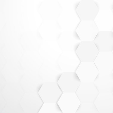 vektör soyut renk 3d altıgen.