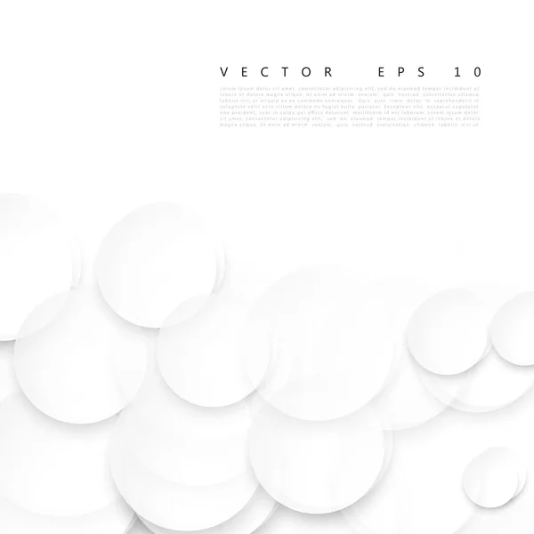 Vector papier cirkel banner. — Stockvector