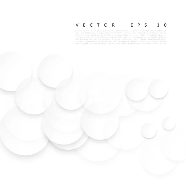 Vektor Papier Kreis Banner. — Stockvektor