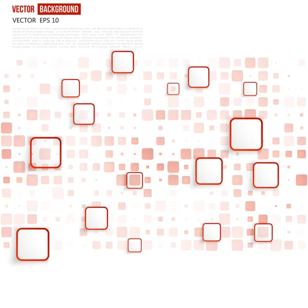 Vektor abstrakte geometrische Form — Stockvektor