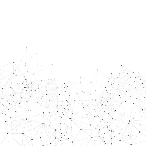 Vektor Netzwerk Hintergrund abstraktes Polygon-Dreieck. lizenzfreie Stockillustrationen