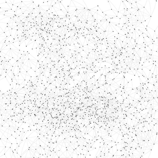 Векторный сетевой фон абстрактный треугольник
. 