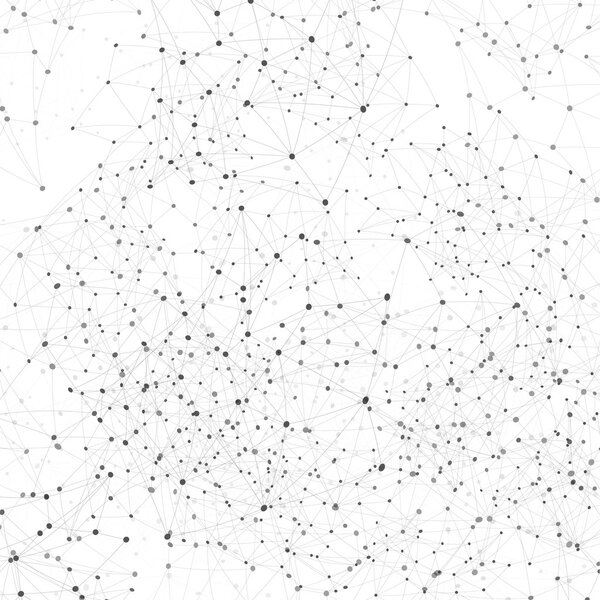 Векторный сетевой фон абстрактный треугольник
. 